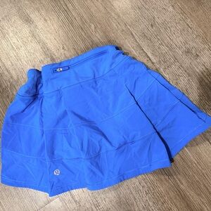Lululemon Vibrant Blue Skirt